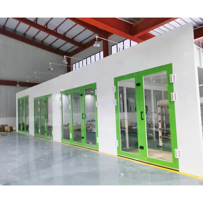 25m Truck Spray Booth Met Rockwool Wallboard En Verschillende Geen laadsnelheid