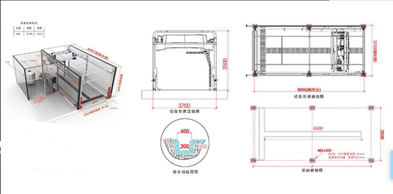 130 Bar zelfbediening 360 Intelligente Touchless Autoverwasser Stabiel functioneren
