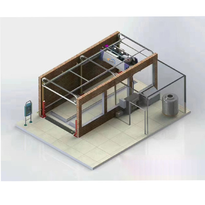 120 bar Volledig automatische wasmachine Auto 4 luchtdrogers Waswater Recycling System 360 Touch Gratis Wasmachine 24 uur service Automatische wasmachine robot