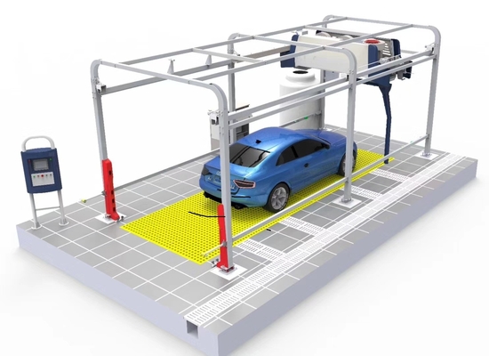 Geel WT-518A Gantry Type Touchless Auto Wasmachine met 5KW Motor Performance