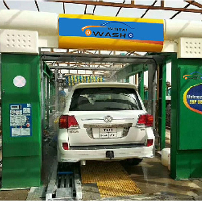 11 borstels Volledig automatisch Tunnel Auto Wasmachine EVA Borstels Automatische Auto Wasmachine Hoogwaardige Automatische Auto Wasmachine Hoogdruk Automatische Auto Wasmachine