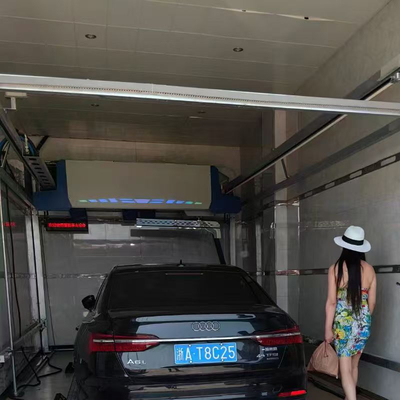 Volautomatisch contactloos autowassysteem 380V Veiligheidsbediening Automatische autowasserij Autowaswaterrecyclingsysteem Hogedruk automatische autowasmachine