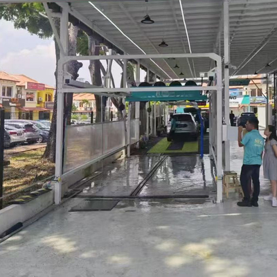 360 autowasstraat Waterbesparende contactloze autowasser Automatische zelfbedieningsautowasmachine Volautomatisch voor voertuigen van 2080 mm Omgekeerde osmose systeem
