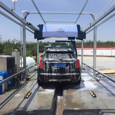 360 autowasstraat Waterbesparende contactloze autowasser Automatische zelfbedieningsautowasmachine Volautomatisch voor voertuigen van 2080 mm Omgekeerde osmose systeem