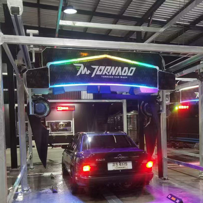 Rollover Car Wash Systeem 304 Roestvrij Staal Automatische Contactloze Autowasinstallatie Automatische Autowas Robot Contactloze Autowasapparatuur