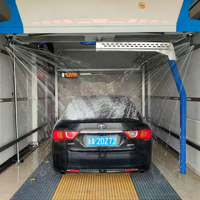 Hogedruk Volautomatisch Autowassysteem  Contactloze Autowasmachine met enkele arm  Omgekeerde Osmose Watermachine