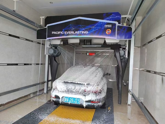 6 Lucht Drogen  Automatische Contactloze Autowasstraat 24-uurs Service Volautomatisch 100-130 Bar Rollover Autowassysteem