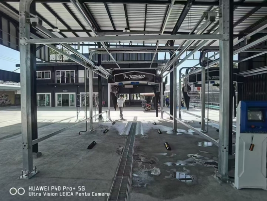 KP-360 Automatische Autowasinstallatie Zonder Contact Met Water Spoeldruk 120 Bar Autowas Waterrecyclingsysteem autowasrobot