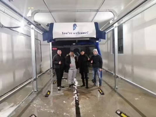 360 graden draaiende armen Intelligente borstelloze autowasmachine Volledig automatisch