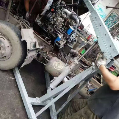 Pneumatische Opvouwbare Werkplaatskraan Motorkraan 2t