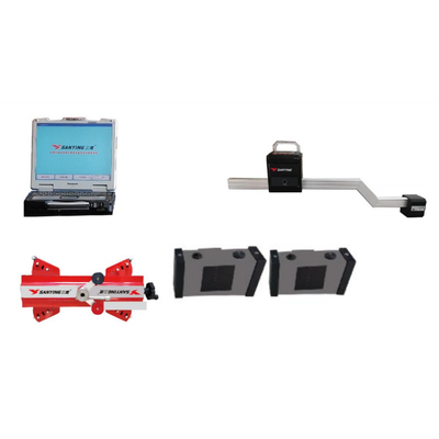 CCD Truck Wheel Alignment Machine met LCD scherm Bus Wheel Alignment Equipment Heavy Duty Alignment Machine