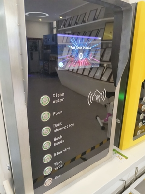 Autoverzorgingsmachine voor het wassen van auto's, roestvrij staal 304 Multifunctionele wasmachine met gespleten scherm