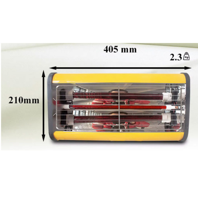 Infrarood verf baklamp Handheld verfherstel apparatuur Auto baklampen