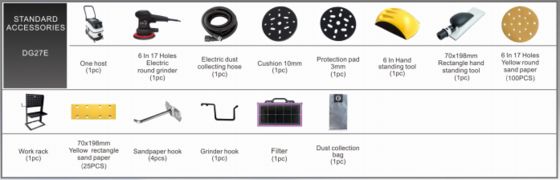 Automobiele detailmachines Stofvrije droogsandmachine voor auto's