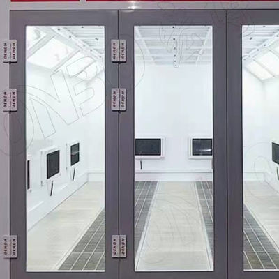 Diesel Burner Car Spray Booth with 24000m3/h Capacity and 80℃ Max Temperature for Automotive Painting