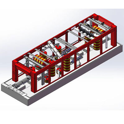 Was vier auto's tegelijkertijd Automatische Autowassystemen Tunnel-type Rollover Autowassystemen Hogedruk Autowasmachine