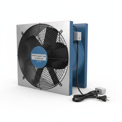 4 kW Europese type inlaatventilator Autospray Booth met 110/220V Input en watergekoeld koelsysteem voor automobielverf