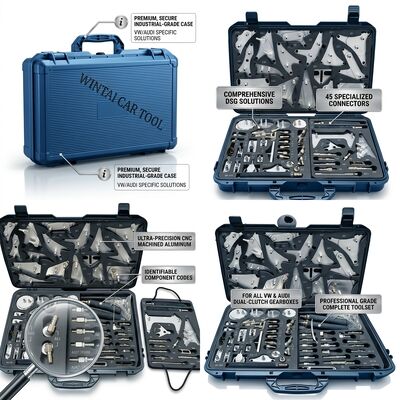 45-stuk DSG Transmission Oil Filling Adapter Kit voor VW Audi Dual-Clutch Gearbox