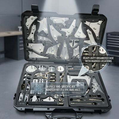 56-delige Audi Volkswagen Group ATF-adapterset, complete VAG-transmissieserviceset