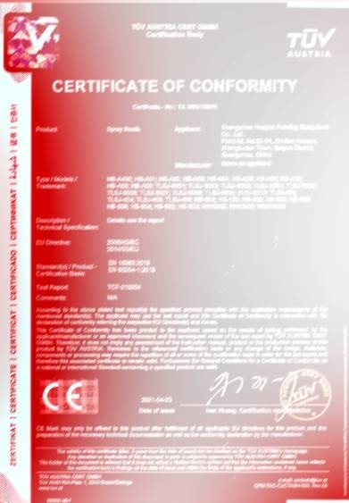 China Guangzhou Wintai Car Tools Co., Ltd. certificaten